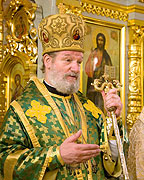 Предстоятель Православной Церкви Чешских земель и Словакии совершил Божественную литургию на московском подворье Чешской Церкви